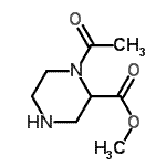 CAS#: 171504-96-4， Methyl 1-Acetyl-2-Piperazinecarboxylate