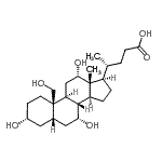 CAS#: 171524-64-4， (3alpha,5beta,7alpha,12alpha)-3,7,12,19-Tetrahydroxycholan-24-Oic Acid