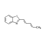 CAS#: 171628-33-4， 2-[(1E,3E)-1,3-Pentadien-1-Yl]-1,3-Benzothiazole