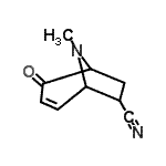 CAS#: 171781-80-9， 8-Methyl-2-Oxo-8-Azabicyclo[3.2.1]Oct-3-Ene-6-Carbonitrile