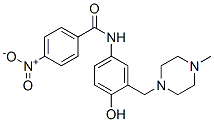 CAS#: 17183-43-6， 4'-Hydroxy-3'-[(4-Methyl-1-Piperazinyl)Methyl]-4-Nitrobenzanilide