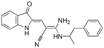 CAS#: 171853-15-9， 3-Amino-2-[(3-Oxo-1H-Indol-2-Ylidene)Methyl]-3-(1-Phenylpropan-2-Ylamino)Prop-2-Enenitrile