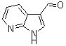 structure of CAS# 171919-36-1, 1H-Pyrrolo[2,3-b]Pyridine-3-Carbaldehyde;1H-Pyrrolo[2,3-B]Pyridine-3-Carboxaldehyde, 1-Methyl- (9CI);1-Methyl-1H-Pyrrolo[2,3-B]Pyridine-3-Carboxaldehyde;1-Methy-1H-Pyrrolo[2,3-B]Pyridine-3-Carbaldehyde