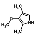 CAS#: 172025-35-3， 3-Methoxy-2,4-Dimethyl-1H-Pyrrole