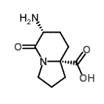 CAS#: 172039-41-7， (6R,8aR)-6-Amino-5-Oxohexahydro-8A(1H)-Indolizinecarboxylic Acid