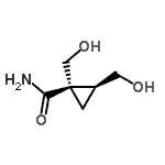 CAS#: 172154-39-1， (1R,2S)-1,2-Bis(Hydroxymethyl)Cyclopropanecarboxamide