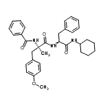 CAS#: 172168-08-0， N-Benzoyl-O,alpha-Dimethyl-D-Tyrosyl-N-Cyclohexyl-L-Phenylalaninamide