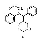 CAS#: 172168-14-8， 6-[(2-Ethoxyphenoxy)(Phenyl)Methyl]-3-Morpholinone