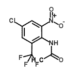 CAS#: 172215-95-1， N-[4-Chloro-2-Nitro-6-(Trifluoromethyl)Phenyl]Acetamide