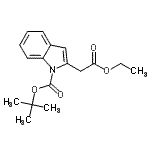 CAS#: 172226-77-6， 2-Methyl-2-Propanyl 2-(2-Ethoxy-2-Oxoethyl)-1H-Indole-1-Carboxylate