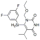 CAS#: 172256-09-6， 6-(3,5-Difluorophenyl)Selanyl-1-(Ethoxymethyl)-5-Propan-2-Ylpyrimidine-2,4-Dione