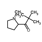 CAS#: 172289-83-7， 2,2-Dimethyl-1-(1-Methyl-2-Pyrrolidinyl)-1-Propanone