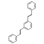 CAS#: 1725-76-4， 1,3-Bis(2-Phenylvinyl)Benzene