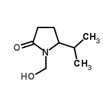 CAS#: 172537-44-9， 1-(Hydroxymethyl)-5-Isopropyl-2-Pyrrolidinone