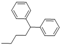 structure of CAS# 1726-12-1, 1,1-Diphenylpentane;1,1-Diphenylpentane;St5407378;Benzene, 1,1'-Pentylidenebis-