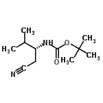 CAS#: 172695-23-7， 2-Methyl-2-Propanyl [(2R)-1-Cyano-3-Methyl-2-Butanyl]Carbamate