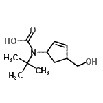 CAS#: 172720-97-7， [4-(Hydroxymethyl)-2-Cyclopenten-1-Yl](2-Methyl-2-Propanyl)Carbamic Acid