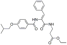 CAS#: 172798-62-8， Ethyl 3-[[(Z)-2-[[4-(2-Methylpropoxy)Benzoyl]Amino]-3-Phenylprop-2-Enoyl]Amino]Propanoate