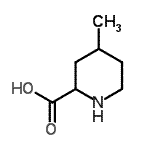 CAS#: 172823-76-6， 4-Methyl-2-Piperidinecarboxylic Acid