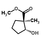 CAS#: 172825-21-7， Methyl (1R,2R)-2-Hydroxy-1-Methylcyclopentanecarboxylate