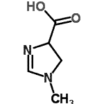 CAS#: 17289-23-5， 1-Methyl-4,5-Dihydro-1H-Imidazole-4-Carboxylic Acid