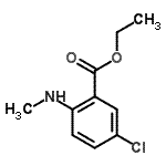 CAS#: 172896-37-6， Ethyl 5-Chloro-2-(Methylamino)Benzoate