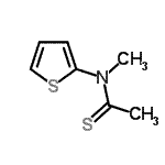 CAS#: 172896-61-6， N-Methyl-N-(2-Thienyl)Ethanethioamide