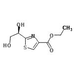 CAS#: 172952-22-6， Ethyl 2-[(1R)-1,2-Dihydroxyethyl]-1,3-Thiazole-4-Carboxylate