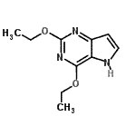 CAS#: 172982-65-9， 2,4-Diethoxy-5H-Pyrrolo[3,2-d]Pyrimidine