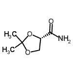 CAS#: 173009-78-4， (4S)-2,2-Dimethyl-1,3-Dioxolane-4-Carboxamide