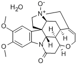 structure of CAS# 17301-81-4, Brucine N-Oxide Hydrate;Strychnidin-10-One, 2,3-Dimethoxy-, 19-Oxide;Brucine, N-Oxide;Brucine, Oxide