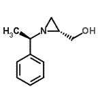 CAS#: 173034-70-3， {(2R)-1-[(1R)-1-Phenylethyl]-2-Aziridinyl}Methanol