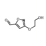 CAS#: 173038-75-0， 3-(2-Hydroxyethoxy)-1,2-Oxazole-5-Carbaldehyde