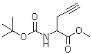 CAS#: 173306-82-6， Methyl 2-({[(2-Methyl-2-Propanyl)Oxy]Carbonyl}Amino)-4-Pentynoate