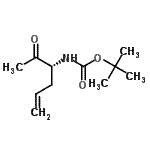 CAS#: 173423-97-7， 2-Methyl-2-Propanyl [(3R)-2-Oxo-5-Hexen-3-Yl]Carbamate