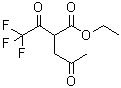 structure of CAS# 17345-66-3, Ethyl 4-Oxo-2-(Trifluoroacetyl)Pentanoate;3-CARBETHOXY-1,1,1-TRIFLUOROHEXANE-2,5-DIONE