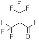 结构式 CAS# 1735-87-1, 3,3,3-三氟-2-甲基-2-(三氟甲基)丙酰氟