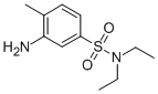 structure of CAS# 17354-60-8, 3-Amino-N,N-Diethyl-4-Methyl-Benzenesulfonamide;3-Amino-N,N-Diethyl-4-Methyl-Benzenesulfonamide;Zinc03885366