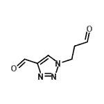 CAS#: 173676-90-9， 1-(3-Oxopropyl)-1H-1,2,3-Triazole-4-Carbaldehyde