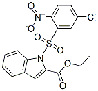 CAS#: 173908-27-5， Ethyl 1-(5-Chloro-2-Nitrophenyl)Sulfonylindole-2-Carboxylate