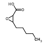 CAS#: 173935-82-5， 3-Pentyl-2-Oxiranecarboxylic Acid