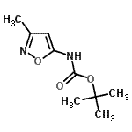 CAS#: 174078-95-6， 2-Methyl-2-Propanyl (3-Methyl-1,2-Oxazol-5-Yl)Carbamate