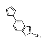 CAS#: 174079-72-2， 2-Methyl-5-(1H-Pyrrol-1-Yl)-1,3-Benzothiazole