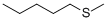 structure of CAS# 1741-83-9, Amyl Methyl Sulfide;1-(Methylthio)Pentane;Sulfide, Methyl Pentyl;Inchi=1/C6h14s/C1-3-4-5-6-7-2/H3-6H2,1-2H