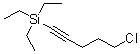 结构式 CAS# 174125-30-5, (5-氯-1-戊炔-1-基)三乙基-硅烷