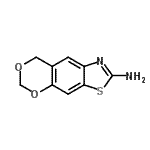 CAS#: 174188-95-5， 8H-[1,3]Dioxino[5,4-f][1,3]Benzothiazol-2-Amine