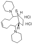 CAS#: 174198-15-3， 1-[(5Z)-9-Piperidin-1-Yl-13-Thiabicyclo[8.2.1]Tridec-5-En-2-Yl]Piperidine Dihydrochloride