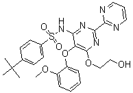 CAS#: 174227-18-0， N-[6-(2-Hydroxyethoxy)-5-(2-Methoxyphenoxy)-2-Pyrimidin-2-Yl-Pyrimidin-4-Yl]-4-Tert-Butyl-Benzenesulfonamide