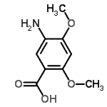 CAS#: 174261-19-9， 5-Amino-2,4-Dimethoxybenzoic Acid