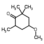CAS#: 17429-03-7， 4-Methoxy-2,2,6-Trimethylcyclohexanone